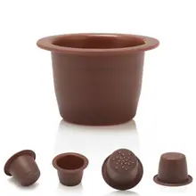 Шт. 3 шт. кофе фильтр+ 40 Алюминий фольга многоразового Nespresso кофе фильтр для Кофе Pod для оригинальной линии Siccsaee фильтры