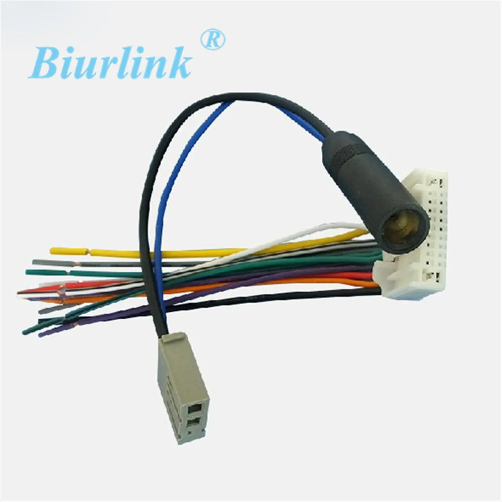Details about  / Car Radio Stereo Wire Harness for Nissan Wiring Female Cable Antenna Adapter