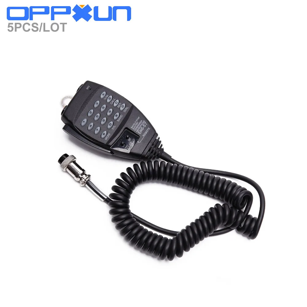 5 шт./лот для Alinco EMS-57 8pin DTMF ручной микрофон HF/Mobile DX-SR8T DX-SR8E DX-70T с бесплатной