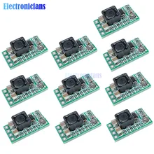 10 шт./лот ультра-маленький Размеры DC-DC Шаг вниз Питание модуль 3A понижающий преобразователь Регулируемый 1,8 V 2,5 V 3,3 V 5V 9V 12V понижающий