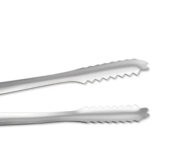 1PC High Quality Ice Tongs Tool Bar Kitchen Accessories Stainless Steel Barbecue BBQ Clip Bread Food Ice Clamp Gadgets LB 100