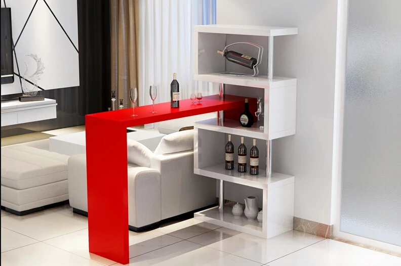Moderne minimalistischen bar tisch home wohnzimmer einfache bar tisch wein schrank esstisch ecke computer schreibtisch wand kleine bar