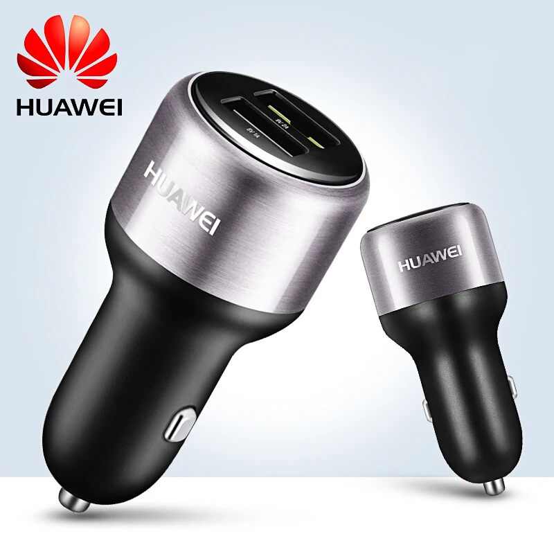 Зарядное устройство для автомобиля Huawei быстрая зарядка 2 USB порта 23 Вт 9 В А