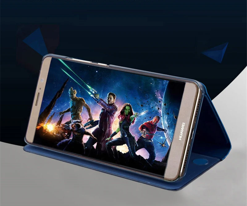 Умный зеркальный флип чехол для Xiaomi Redmi 4X 5 Plus Note 3 Pro 5X 5A A1 A2 6 6A S2 8 SE Mix 2 Max защитный