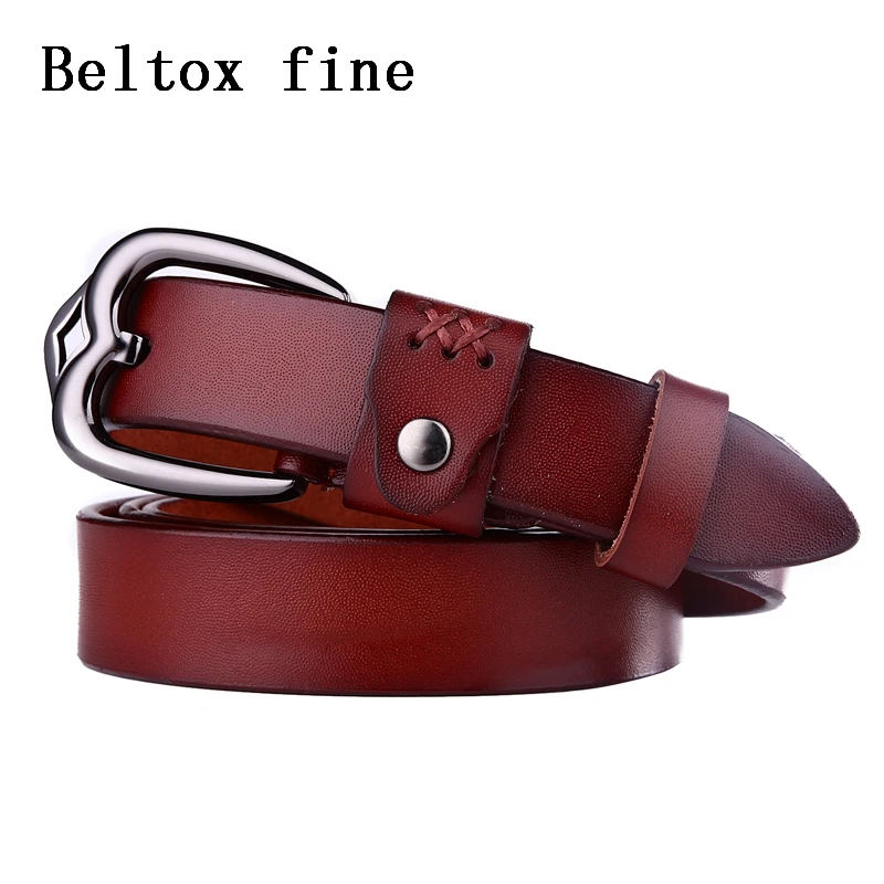 Ремни для женщин, натуральная кожа, модная Пряжка, ceinture femme cintos femininos, Воловья кожа, ремень для женщин и девушек, черный/Красное вино