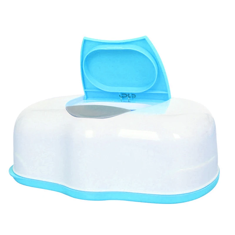 

Wet Tissue Box Plastic Automatic Case Real Tissue Case Baby Wipes Press Pop-up Design Home Tissue Holder Accessories