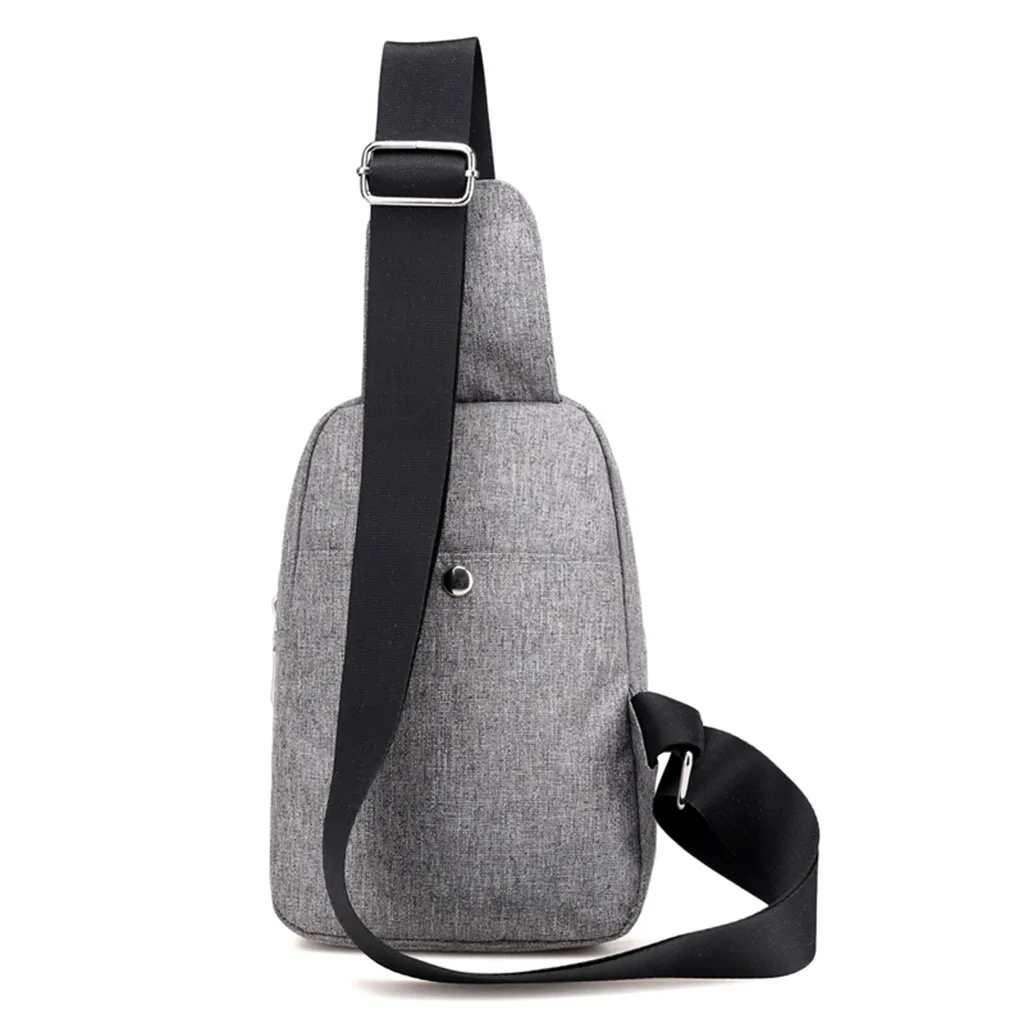 Мужская трендовая сумка на плечо из ткани Оксфорд, нагрудная сумка, повседневная спортивная сумка-мессенджер, многофункциональная сумка для отдыха, мини-сумка@ py