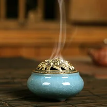 Новинка, 13 цветов, керамические горелки для благовоний, портативный держатель для благовоний, для дома, гостиной, украшение, Йога, благовония, подарок