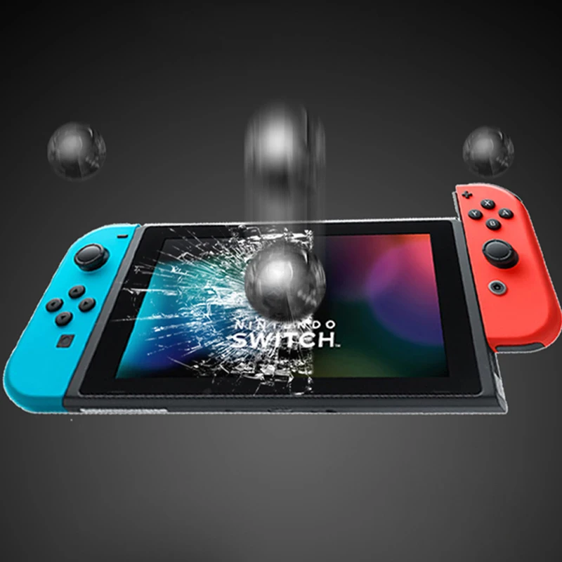 OOTDTY 9H твердость ультратонкий протектор экрана из закаленного стекла для nintendo Switch