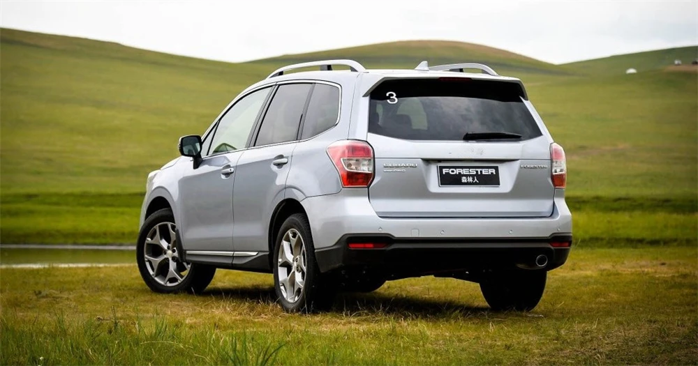 CSCSNL 2 шт. светодиодный фонарь для Subaru Forester 2008- Светодиодный отражатель заднего бампера светло-красный автомобильный тормоз для вождения противотуманная накладка молдинг задний фонарь