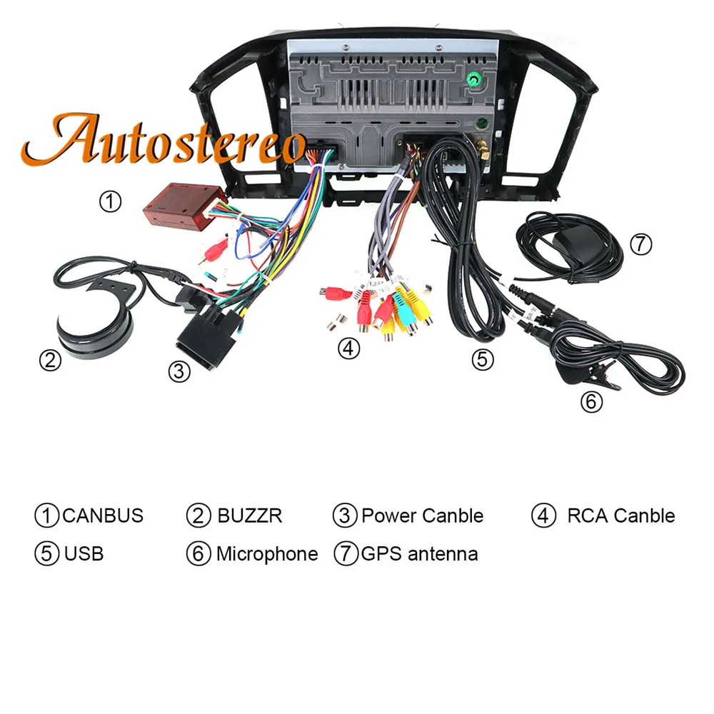 Clearance Android 9 DPS Max 64GB Car GPS navigation For Opel Insignia 08-13 multimedia car NO DVD auto player headunit radio tape recorder 3