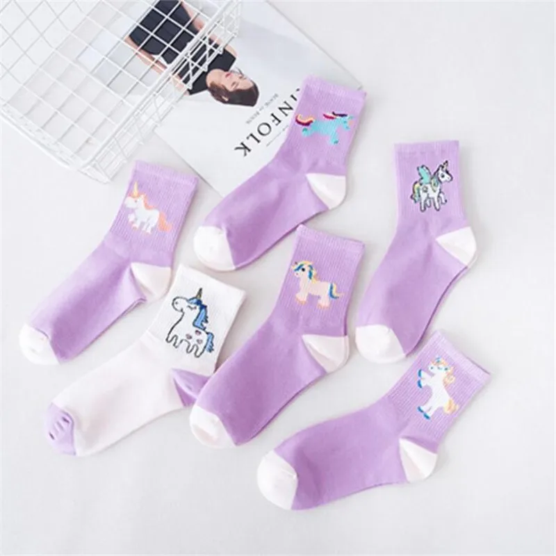 New Women Funny Socks Unicorn Cartoon Animals Ins Popular Horse Kawaii Socks Harajuku Unicorn Socks For Girl Woman Cotton Meias New Women Funny Socks Unicorn Cartoon Animals Ins Popular Horse Kawaii Socks Harajuku Unicorn Socks For Girl Woman Cotton Meias