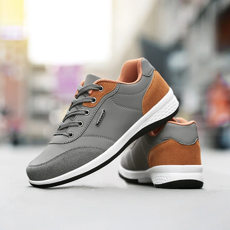 AD AcolorDay 2017 New Arrival Top Quality Men Casual Shoes Spring Autumn Walking Shoes Men Lace
