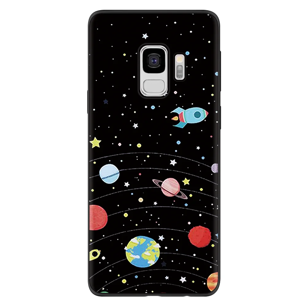 Soft Black Matte Cover For Samsung Galaxy S10 S9 S8 Plus S10E S6 S7 Edge Note 8 9 A30 A40 A70 M10 M20 M30 For Samsung A50 Case