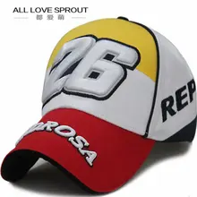 2017 Двигатель GP 26 Педро Роса Мотоцикл Гонки Кепка Шляпа Бейсбольная Кепка Вышивки Хлопка Досуг Хип-Хоп Регулируемая Кости Snapback