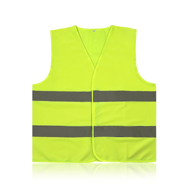 

Fluorescent Vest High Visibility Reflective Outdoor Safety Clothing Running Contest Vest Safe Light-Reflective Ventilate