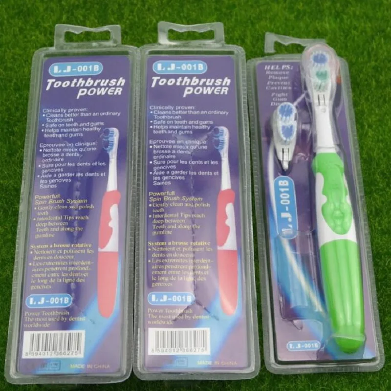 Professional Care Powered Electric Toothbrush 2 heads Revolving Brush Dental Care Oral Hygiene Professional Care Powered Electric Toothbrush 2 heads Revolving Brush Dental Care Oral Hygiene