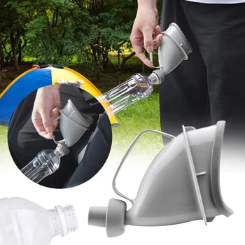 

2018 Car Portable Unisex Standing Urinals Mobile Urinal Toilet Outdoor Car Travel Handle Urine Bottle Emergency Outdoor Urinal