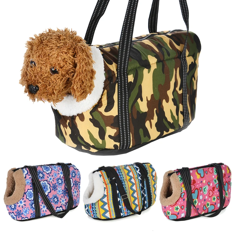 Cozy & Soft Pet Carrier Bag Dog Backpack Puppy Pet Cat Shoulder Bags Outdoor Travel Slings for ...