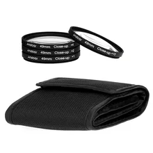 49mm Close Up Filter +1 +2 +4 +10 Macro Camera Lens Close-up Filter Kit For Canon Nikon Lens