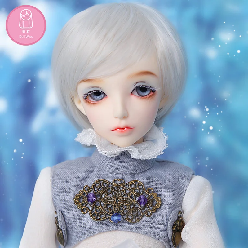 Wig For BJD Doll free shipping Wig 7 8 inch 1/4 high temperature wig