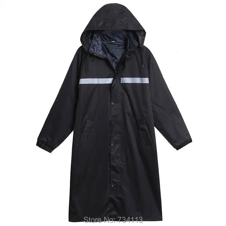 Buy High quality raincoat thicken durable Long Outdoor Waterproof Rain Coat