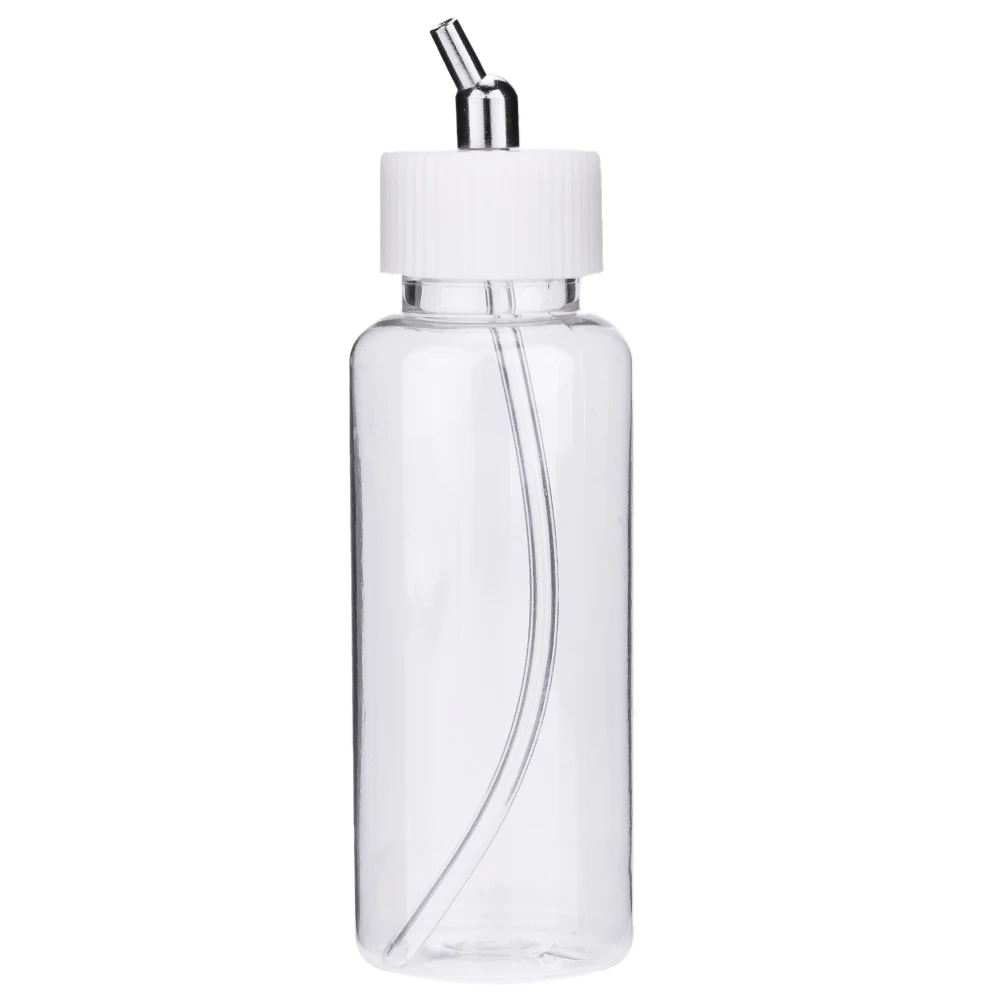 

10PCS 100cc Airbrush Plastic Bottles Pot Lid Adapter Dual-Action Siphon Feed Air Brush Jars Airbrushing Accessories Paint Bottle