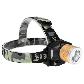 

USB Rechargeable LED Headlamp Headlight Head Lamp Torch Flashlight Waterproof 4 Switch Mode 90 degrees Rotatary Zoom Spotlight