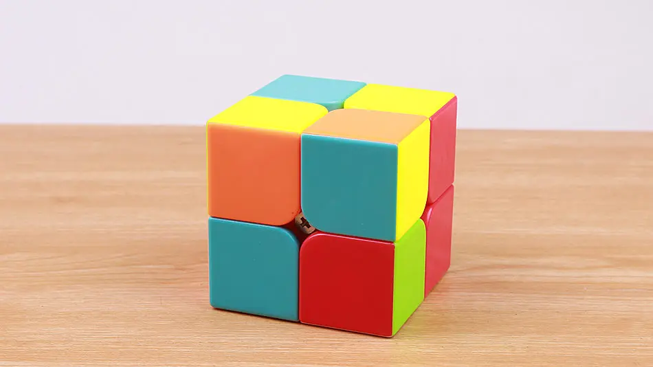 QIYI QIDI 2X2X2 магический скоростной куб Карманный STICKERless PUZZLE cube PROFESSIONAL 2x2 скоростной куб Обучающие забавные игрушки для детей