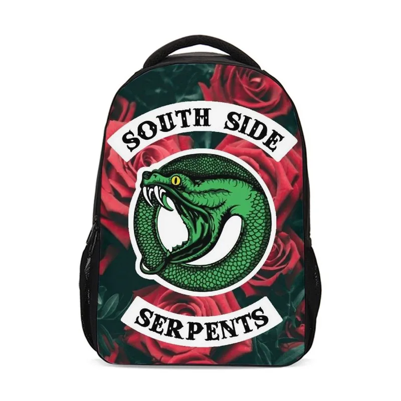 

Riverdale South Side Serpents Jughead Funny Pack Women Packs Boys Girls School Shoulder Bags Bagpack Mochila Mujer Bolsa Escolar