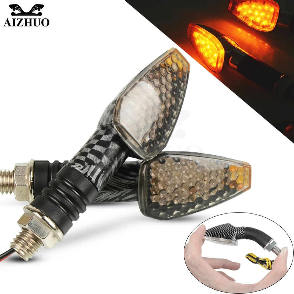 

Universal Motorcycle Turn Signal Light 12V LED Indicators Blinker Lamp For YAMAHA XMAX 300/125/205/400 FZ1 FZ6 FZ 25 FZ16 MT 03