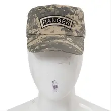 Регулируемая Маскировочная шапка мужская бейсболка армейские кепки Snapback полиэстерная Кепка пустая плоская камуфляжная шляпа