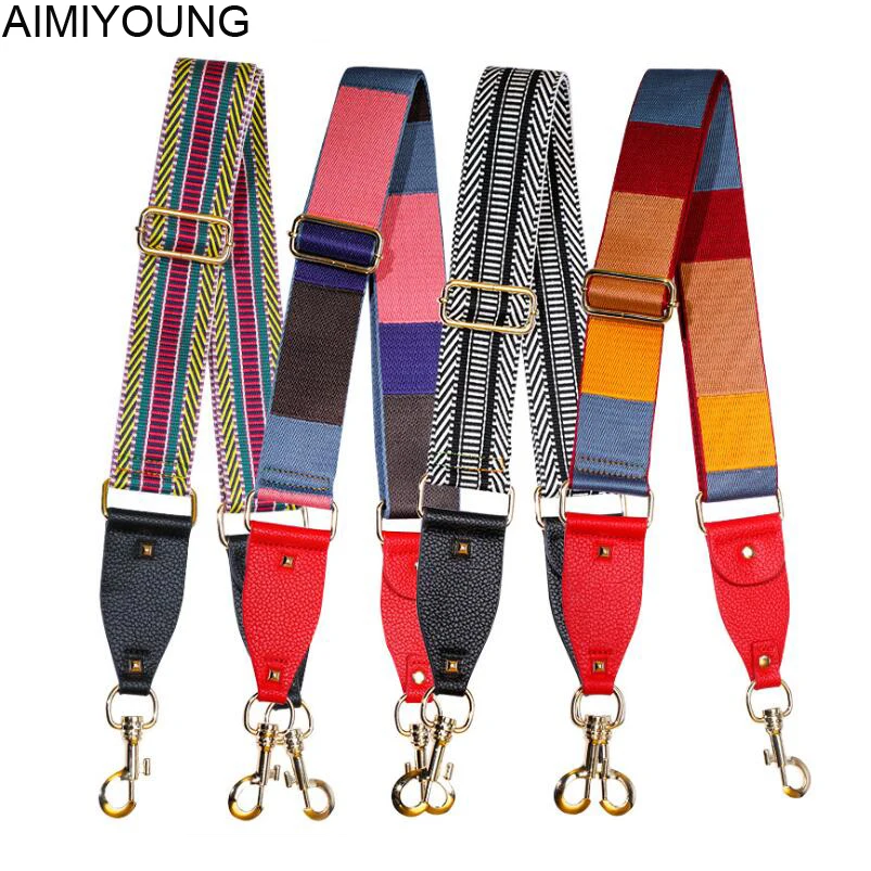 

AIMIYOUNG Bag Accessories Shoulder Bag Strap Women Handbag Wide Belt for Crossbody Bag Part Adjustable Belt Replacement Strap