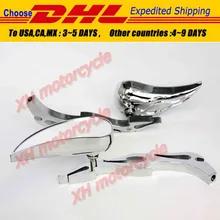 motorcycle partsMotor Alloy TEARDROP FLAME Custom Mirror CBR600 RR 900RR 929RR 954 1000RR