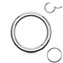 Piercing de nariz cirúrgico, aço cirúrgico 316l gancho 20g 18g 16g 14g 6mm 7mm ouro colorido, 8mm 9mm 10mm 12mm ouro rosa, prata, preto
