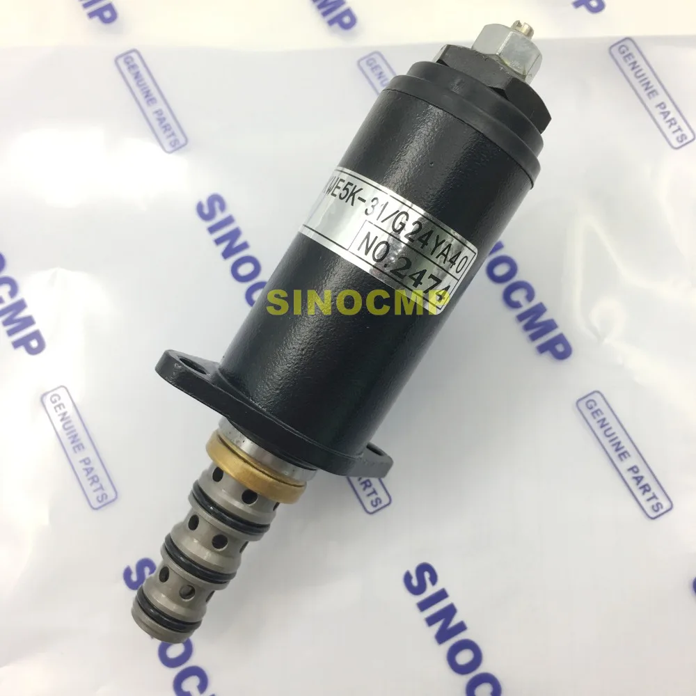 Электромагнитный клапан YN35V00051F1 KWE5K 31/G24YB50 SKY5/G24 A для экскаватора Kobelco|valve|valve solenoid |