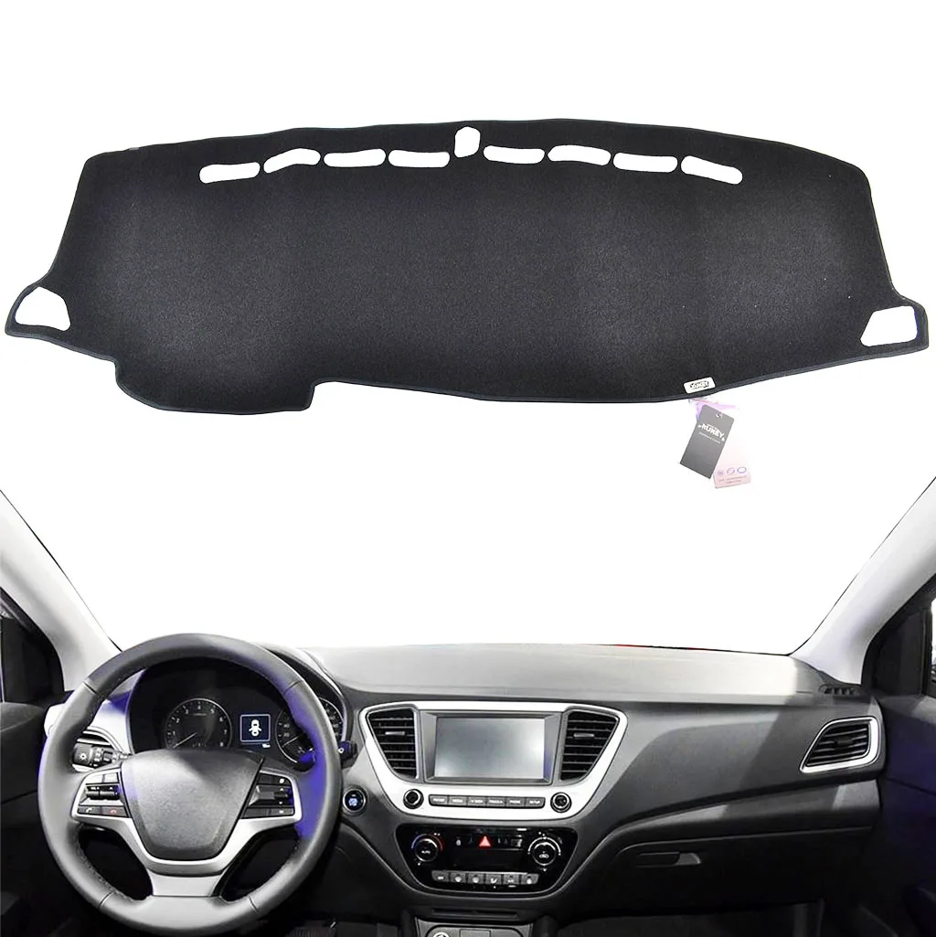 

Xukey Fit For Hyundai Solaris 2 Accent 2017 2018 Dashmat Dash Mat Dashboard Cover Pad Sun Shade Dash Board Cover Carpet