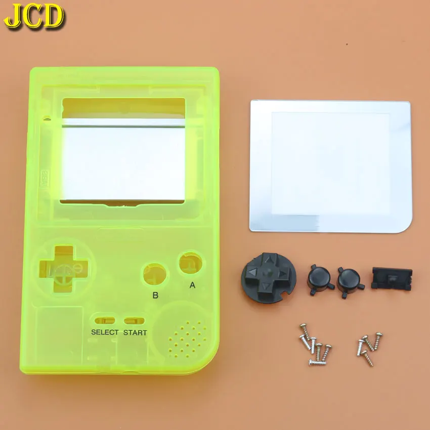 JCD для GBP консоли полный пластиковый корпус Корпус Замена для Gameboy Карманная игровая Оболочка Чехол с кнопками комплект - Цвет: D