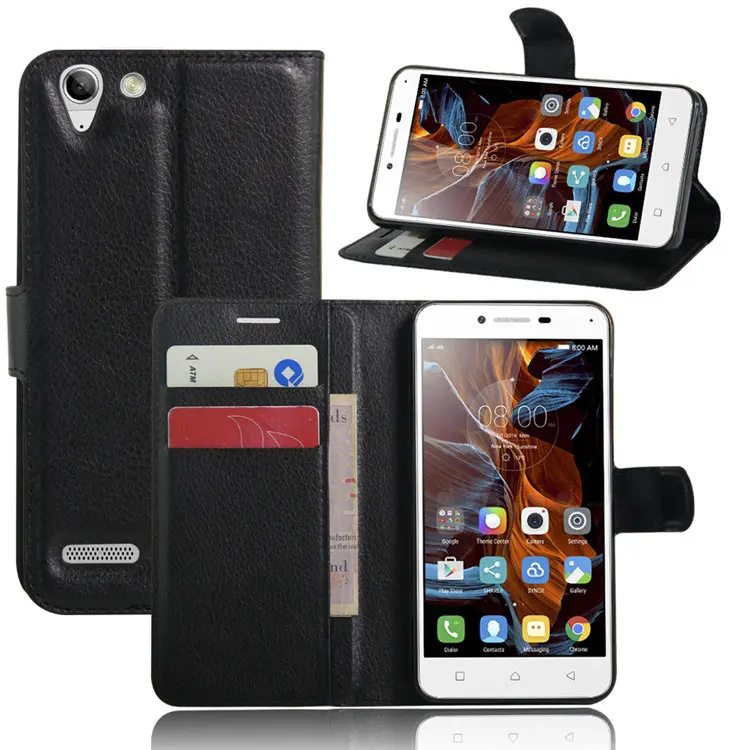 

Wallet Style PU Leather Case for Lenovo A6020a40 Flip Leather Pouch Full New Phone Bag Cover for Lenovo A 6020a40 5.0inch