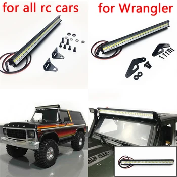 

Super Bright 36 LED Light Roof Bar for 1:10 RC Crawler Jeep Wrangler TRX4 SCX10 90046 D90 RC Car Universal Version for All Cars