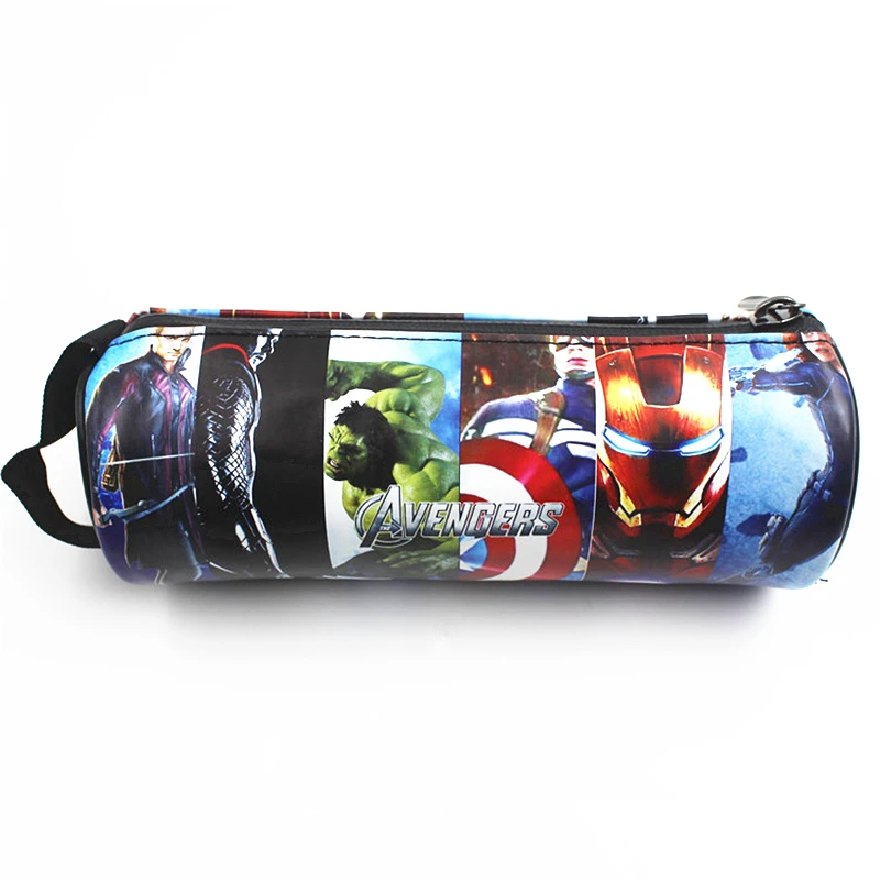 

MARVEL The Avengers Wallet Monederos Coin Purse Men Wallets Carteira Zipper Bag Purse Pencil Pen Case Cases Pouch