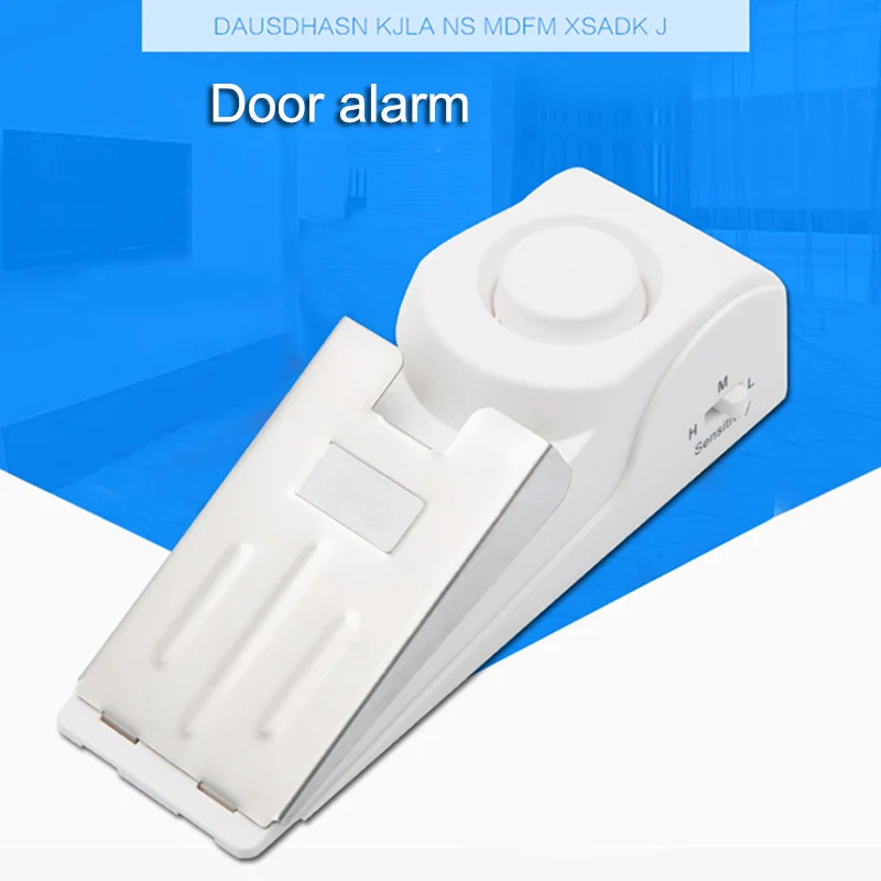 

Security Door Stop Alarm Intelligent Stopper Portable Alert Burglar For Traveling Office Home Hotel AI88