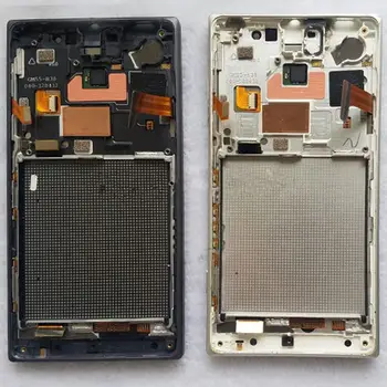 

5.0" For lumia830 Lcd display+touch glass digitizer Frame Full assembly for Nokia lumia 830 replacement screen