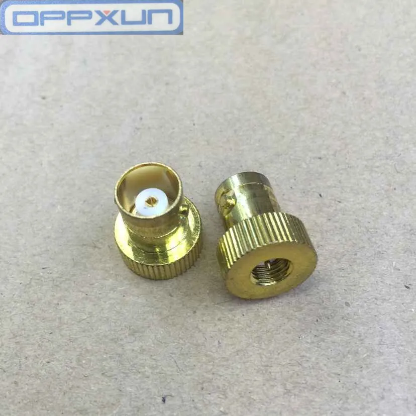 2 шт. SMA BNC разъем адаптера M для F золото Yaesu VX 6R 7R 8R ICOM V8 V2 радио|Запчасти и