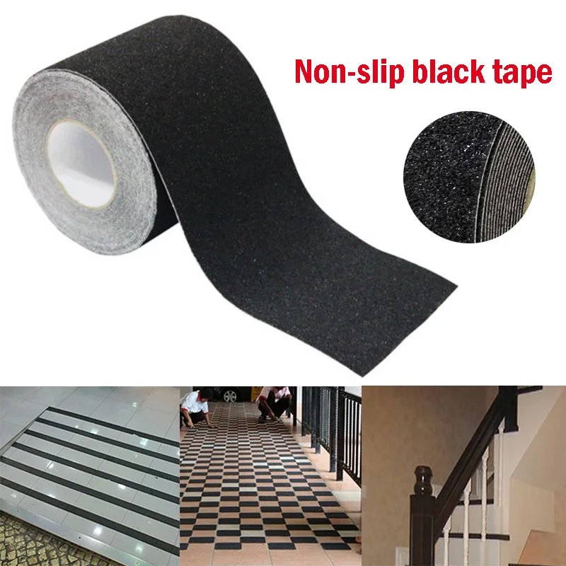 

Anti Slip Tape Grit Roll Non-Skid Sticker Adhesive Waterproof For Bathroom Treadmill Home CLH@8