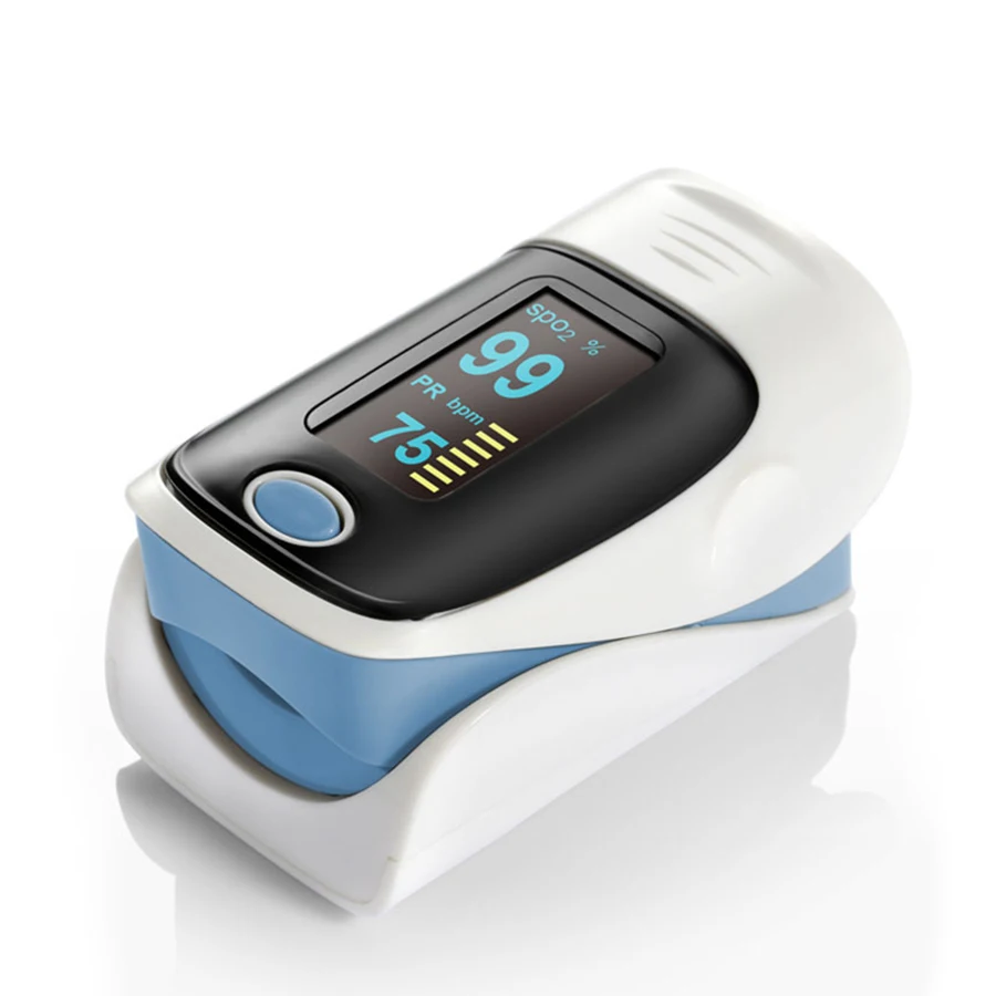 

Fingers OLED pulse oximeter display Pulse Blood Oxygen Saturation Check Monitor Finger Calculate Heart Rate Blood Pressure