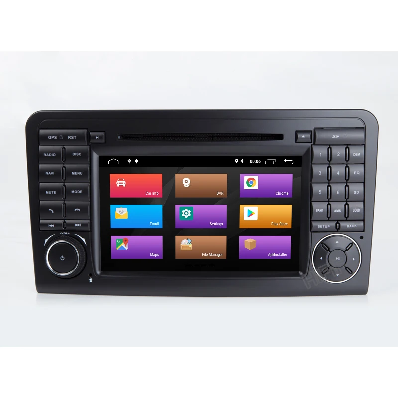Top DSP Android 9.0 4G 4 CORE /ANDROID 8.1 CAR DVD player For Mercedes Benz GL ML CLASS W164 ML350 ML500 X164 GL320 GPS stereo radio 2