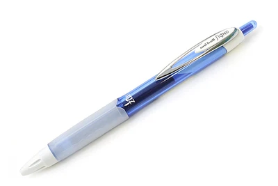 Uni цветная гелевая ручка, UMN-207F, быстросохнущая гелевая ручка, подпись в офисе, ручка 0,7 мм, ручка для студенческого осмотра - Цвет: Blue blue ink