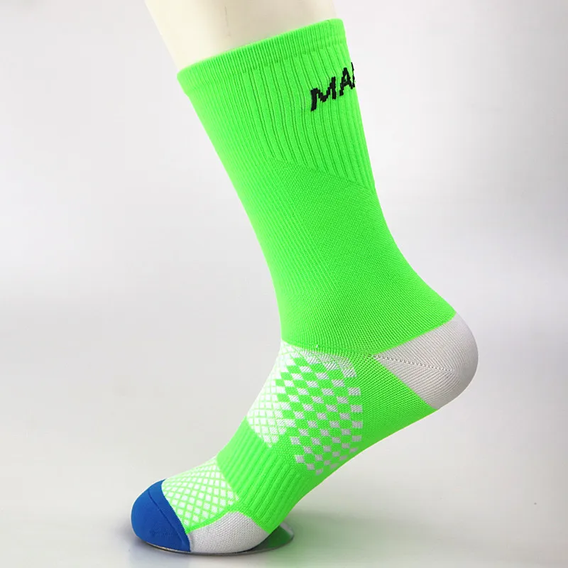 Мужские и женские дорожные велосипедные спортивные носки для верховой езды Дышащие носки баскетбольные альпинистские Гольф бейсбольные носки