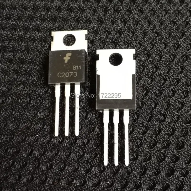 

Free Shipping 10PCS 2SC2073 C2073 TO220 NPN EPITAXIAL SILICON TRANSISTOR general purpose Power amplifier